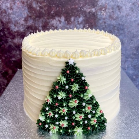 Christmas Tree Cake